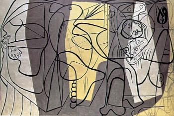 Pablo Picasso : the painter and his model II